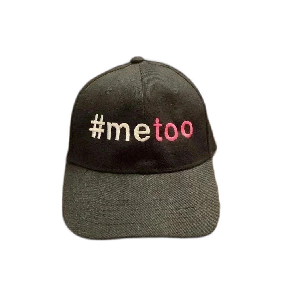 ME TOO Movement Unisex Hat Black and Pink